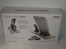 Isound Power View Pro S Charge And View Dock With 2 Apple 30 Pin Charge For Ipad