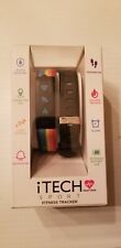 Itech Sport Fitness Tracker With A Extra Strap (rainbow/black)and Charging Cable
