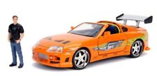 Jada Toys - Voiture De Couleur Orange Du Film Fast And Furious – Toyota Supra...