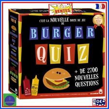 Jeu Societe Burger Quizz Famille Amis Divertissement Plaisir Humour Garantis