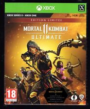 Jeu Xbox One / Series X Edition Limitee Mortal Kombat 11 Ultimate Steelbook Neuf