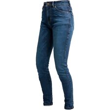 John Doe Luna High Mono W31-l30 Femmes Moto Jeans Avec Protecteurs Indigo