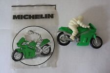 Jouet Moto Verte à Monter Michelin Bibendum Ancien Collection