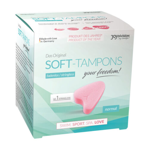 Joy Disision 3 Intimate Soft Stringless Tampons For Sport, Spa, Intercourse Ect.