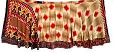 Jupe Femme Sari Indien Enveloppante Faite à La Main Thé Hippie Vintage...