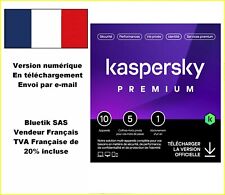 Kaspersky Premium 2024 10 App 1 An 5 Coffres Pc Mac Andr Ed Française -mail Esd