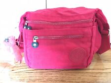 Kipling Crossbody Bag New Without Tags. Fuchsia Color. Lots Of Pockets.