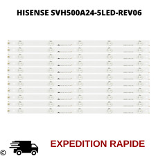 Kit 11 Barre Strip Led Tv Hisense Svh500a24-5led-rev06 Ltdn50d Ltdn50k
