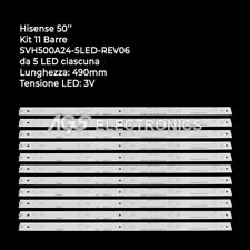 Kit 11 Barres Led Strip Tv Hisense Svh500a24-5led-rev06 Ltdn50d Ltdn50k
