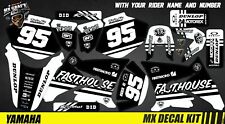Kit Déco Moto Pour / Mx Decal Kit For Yamaha Dt50 - Fasthouse