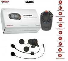 Kit Mains-libres Sena Smh5 Système De Communication Bluetooth Pour 1 Casque 