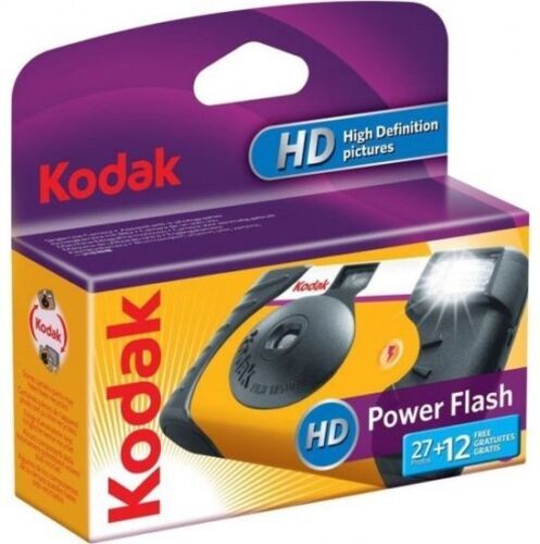 Kodak Hd Power Flash Disposable Camera (39 Exp) - 3 Pack