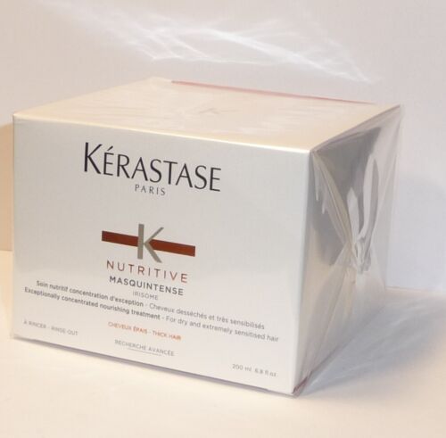 🌟 Kérastase Nutritive Masquintense Thick Concentrated Nourishing Mask 200ml New