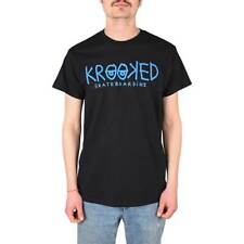 Krooked Eyes S/s T-shirt - Noir/bleu
