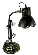 Lampe à Poser Loberon Jonava - En Fer Noir Vieilli - Réf : 18449