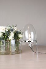 Lampe De Table Globen Lighting Modèle Drops Coloris Chrome Neuve Design