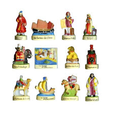 Le Voyage De Marco Polo _ Fèves Série Complète _ Collection Miniature Vitrine