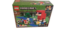 Lego Minecraft 21153 - La Ferme à Laine-moutons Rouges - Neuve Et Scellée