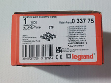 Legrand 33775 - Lot De 6 Connecteurs Rj45 Haute Densité Cat 6a Stp Lcs³