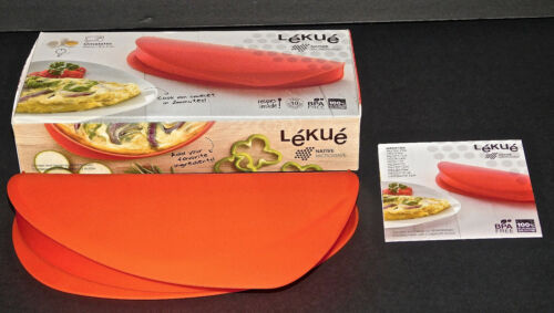 Lekue Silicone Microwave Spanish Egg Omelette & Frittata Maker New In Box Nib