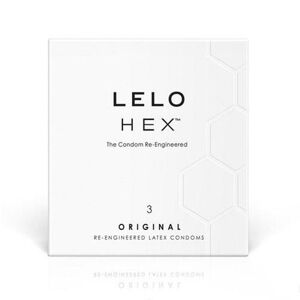 Lelo Hex Original Ultra Thin Hexagonal Structure Lubricated Condom 54mm