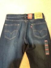 Levis 505 Jeans Regular Fit Stretch Straight Leg 29w 32l