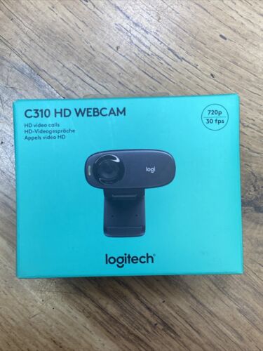 Logitech C310 Webcam Hd 720p For Home Office Conference Zoom Skype Available New