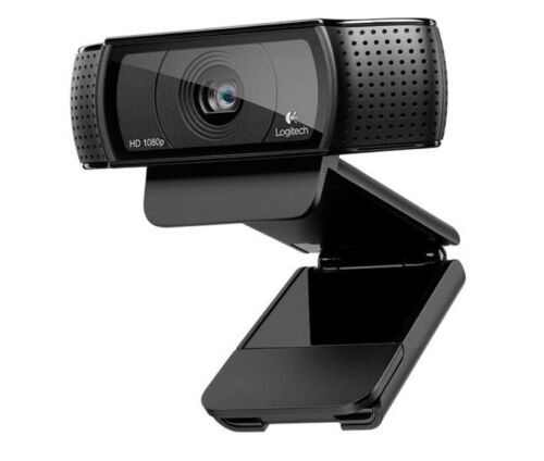Logitech C920 Hd Pro Usb 1080p Webcam Camera Black New