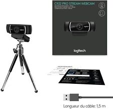 Logitech Hd Pro Webcam C920 Full Hd1080p Pc Mac Portable Macbook Tablette Youtub