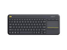 Logitech K400 Plus Wireless Touch Tv Keyboard With Easy Media Control And Built-