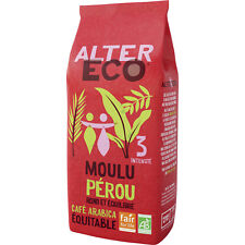 Lot De 2 - Alter Eco - Pérou Café Moulu Arabica Bio - Paquet De 260 G