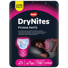 Lot De 2 - Huggies - Drynites Teen - Slips De Nuit Filles 4-7 Ans (17-30 Kg) - 1