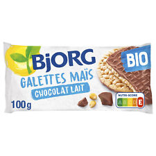 Lot De 3 - Bjorg - Galettes Maïs Chocolat Au Lait Bio - Paquet De 6 Galettes - 1