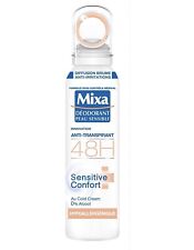 Lot De 3 Déodorants Mixa Hypoallergénique Sensitive Confort 100ml 48h