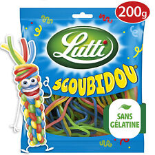 Lot De 5 - Lutti - Bonbons Scoubidou - Paquet De 200 G