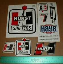 Lot Hurst Shifter Old Drag Racing Decal Stickers + Mr Gasket Lakewood Sheet S-lg