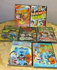 Lot Of 7 Nickelodeon Favorite Dvd's See Titles In Description