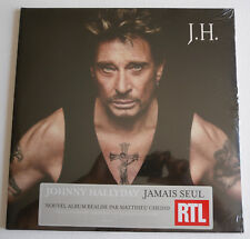 Lp 33 T Johnny Hallyday J.h. Jamais Seul Double Album Warner Music France 2011