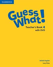 Lucy Frino Guess What! Level 4 Teacher's Book With Dvd Bri (mixed Media Product)