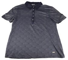 Luis Trenker T-shirt Haut Polo Gr. Xl Bleu Neuf