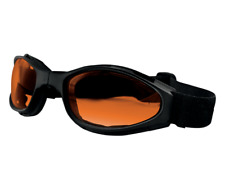 Lunettes Bobster Moto-scooter- Crossfire Folding Ambre / Bcr003