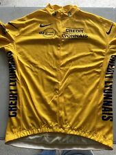 Maillot Vélo Vintage Tour De France 2002 Nike Crédit Lyonnais