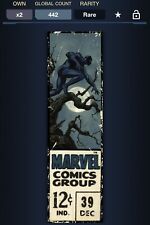Marvel Topps Collect Digital Corner Box Black Panther 504cc 2019 Series 1 Wave 1