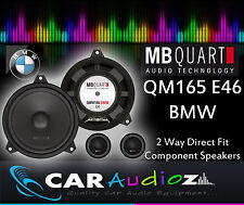 Mb Quart Qm165 E46 Bmw 16.5cm Adapté Composant Pour Bmw 3 Série E46