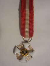 Médaille De Chevalier Mignon De L'ordre De La Couronne D'italie