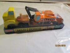 Melissa And Doug Trailer And Excavator , New, Free Shipping