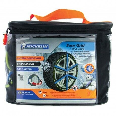 Michelin 008301 easy Grip Snow Chains Evolution Group, 1, Set Of 2