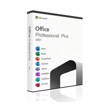 Microsoft Office 2021 Pro Valide à Vie Officiel - 1 Pc - Envoi Rapide 24h 