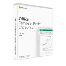 Microsoft Office Famille Et Petite Entreprise 2019 - 1 Pc/mac -neuf Sous Blister