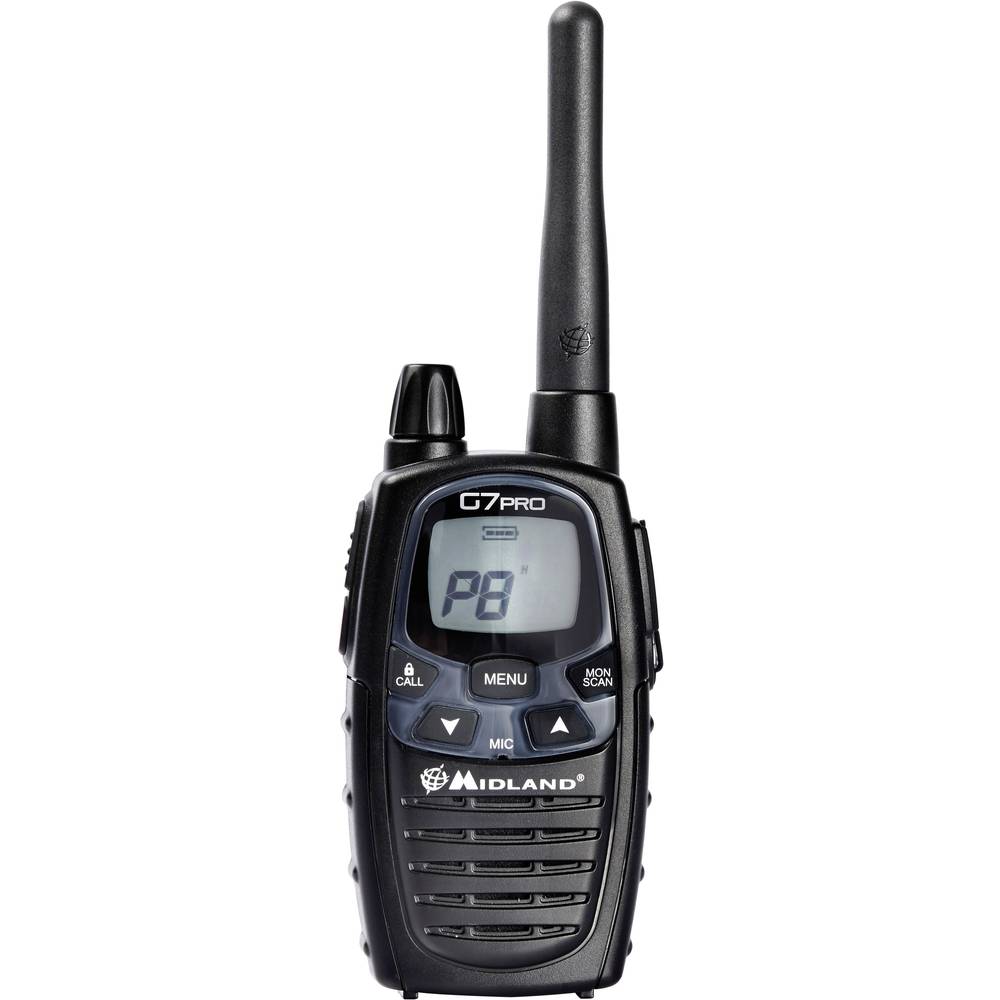 midland g7 pro single c1090.14 talkie-walkie lpd/pmr
